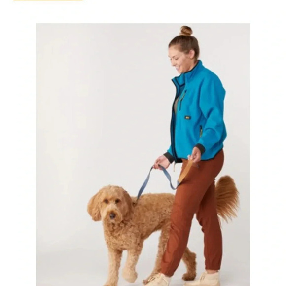 REI Women’s L Large Trailsmith Fleece Jacket NWT Horizon Blue Polartec - Picture 10 of 12